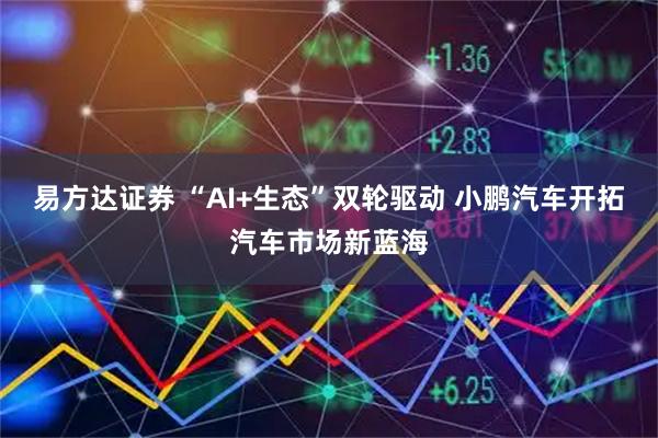易方达证券 “AI+生态”双轮驱动 小鹏汽车开拓汽车市场新蓝海