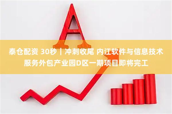泰仓配资 30秒｜冲刺收尾 内江软件与信息技术服务外包产业园D区一期项目即将完工